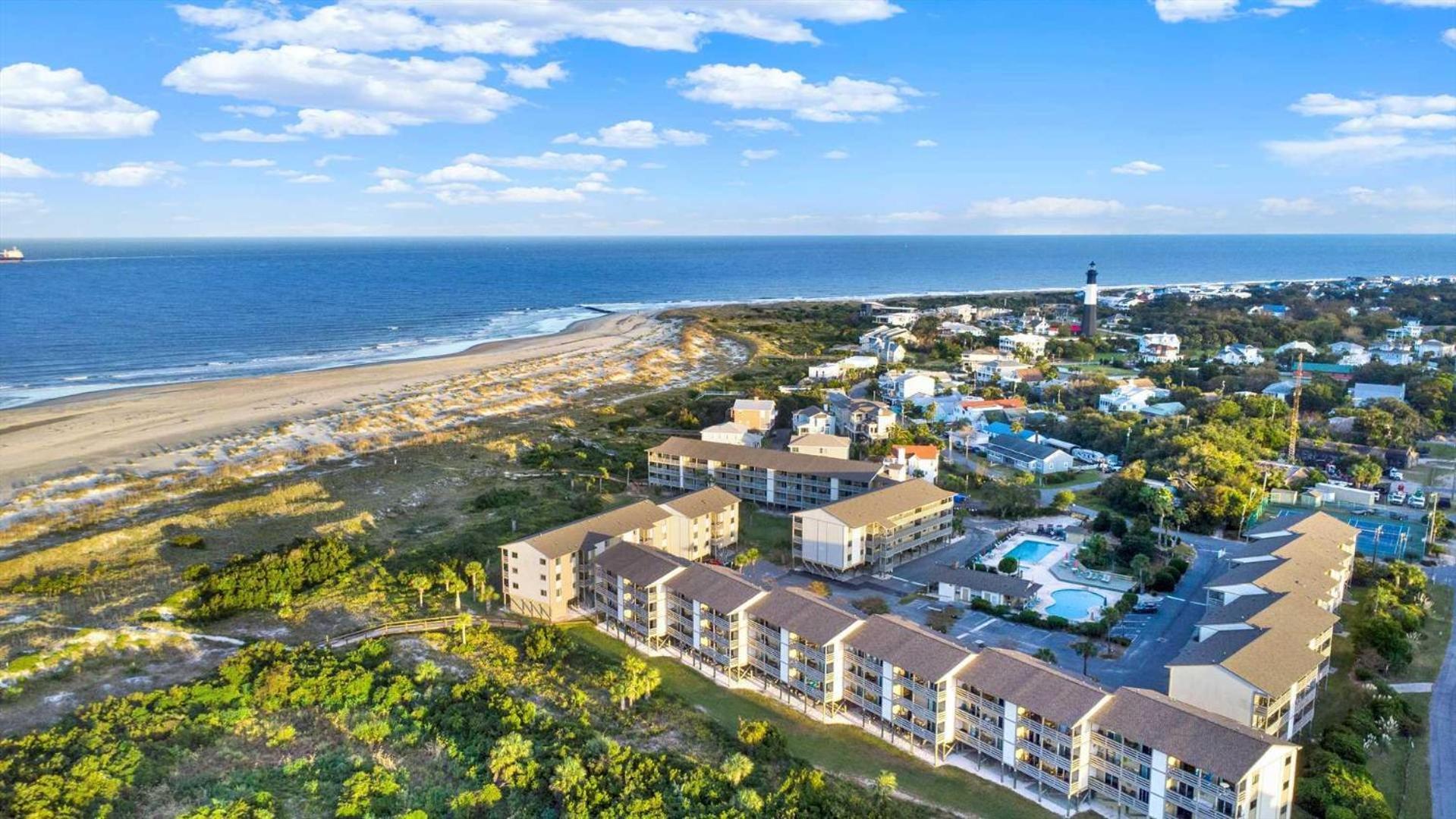 Lighthouse Point Rental 8B Тайби-Айленд Экстерьер фото