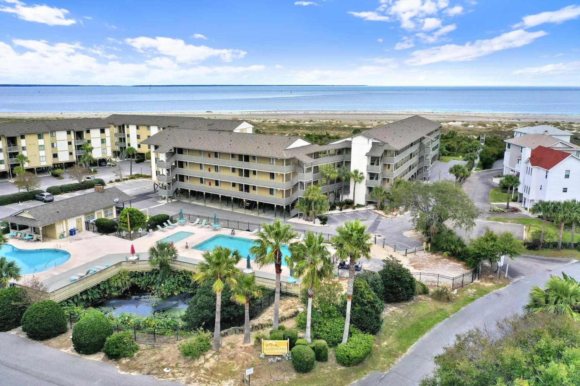 Lighthouse Point Rental 8B Тайби-Айленд Экстерьер фото